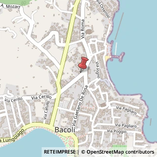 Mappa Via Antonio de Curtis, 2, 80070 Bacoli, Napoli (Campania)
