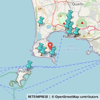 Mappa Via Antonio de Curtis, 80070 Bacoli NA, Italia (4.30333)