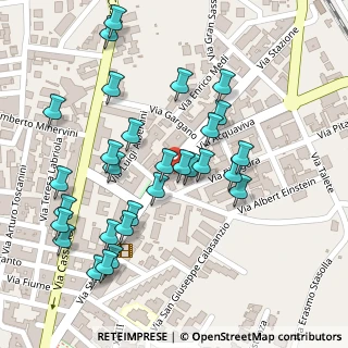 Mappa Via San Giovanni Bosco, 70029 Santeramo In Colle BA, Italia (0.12759)