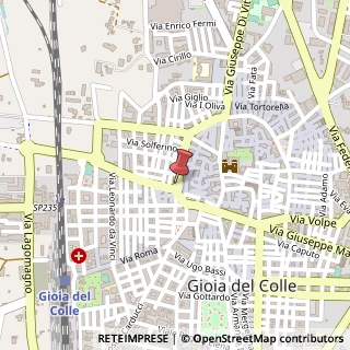 Mappa Via Cavour,  120, 70023 Gioia del Colle, Bari (Puglia)