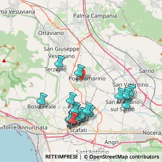 Mappa Via B. Buzzi, 80040 Poggiomarino NA, Italia (4.75211)