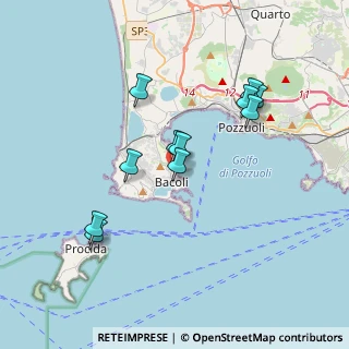 Mappa Via Ercole, 80070 Bacoli NA, Italia (3.56545)