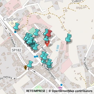 Mappa Via Claudio, 80070 Bacoli NA, Italia (0.1)