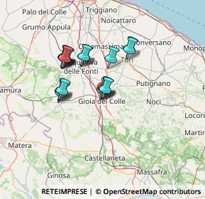 Mappa Via Ettore Fieramosca, 70023 Gioia del Colle BA, Italia (11.8415)