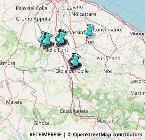 Mappa Via Ettore Fieramosca, 70023 Gioia del Colle BA, Italia (9.84778)