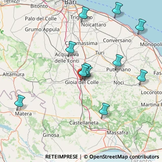Mappa Via Franco Girardi, 70023 Gioia del Colle BA, Italia (18.37)
