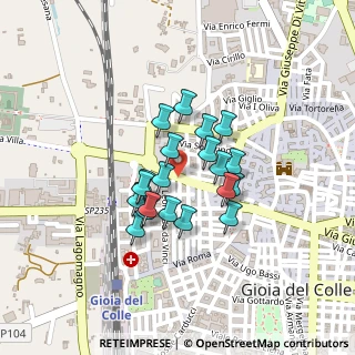 Mappa Via Franco Girardi, 70023 Gioia del Colle BA, Italia (0.165)