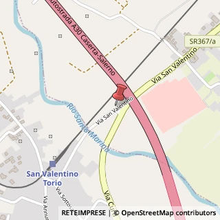 Mappa Via San Valentino, 160, 84087 Sarno, Salerno (Campania)