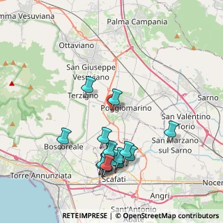 Mappa Via Fornillo, 80040 Fornillo NA, Italia (4.45688)