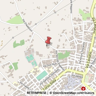 Mappa Via D'Addosio, 19, 70029 Santeramo in Colle, Bari (Puglia)