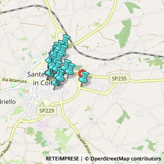 Mappa Piazza G. Saragat, 70029 Santeramo In Colle BA, Italia (0.8385)