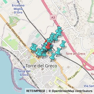 Mappa Piazza Martiri D'Africa, 80059 Torre del Greco NA, Italia (0.2505)