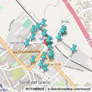 Mappa Piazza Martiri D'Africa, 80059 Torre del Greco NA, Italia (0.2025)