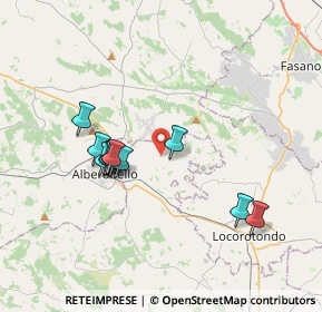 Mappa Via Contrada Capitolo Colucci, 74015 Martina Franca TA, Italia (3.44333)