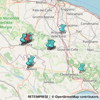 Mappa Via Caduti del Lavoro, 70029 Santeramo In Colle BA, Italia (15.53765)