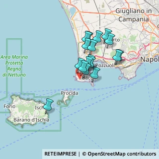 Mappa Via Mennillo, 80070 Monte di Procida NA, Italia (5.80765)
