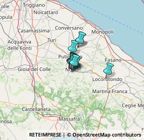 Mappa Zona artigianale, 70015 Noci BA, Italia (4.04923)