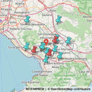 Mappa Corso Alessandro Volta, 80040 Terzigno NA, Italia (6.22)