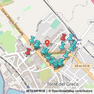 Mappa Via Trapani, 80059 Torre del Greco NA, Italia (0.2315)