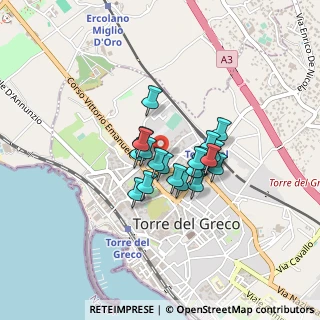Mappa Via Trapani, 80059 Torre del Greco NA, Italia (0.2845)