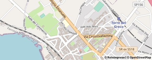 Mappa Torre del Greco