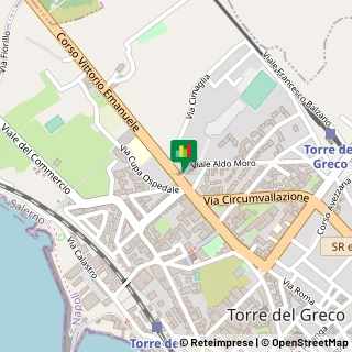 Mappa Corso Vittorio Emanuele, 108/110, 80059 Torre del Greco, Napoli (Campania)