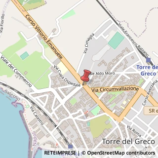 Mappa Corso Vittorio Emanuele, 113, 80059 Torre del Greco, Napoli (Campania)