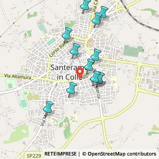 Mappa Via Po, 70029 Santeramo in Colle BA, Italia (0.47583)