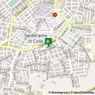 Mappa Via Po, 19, 70029 Santeramo in Colle, Bari (Puglia)