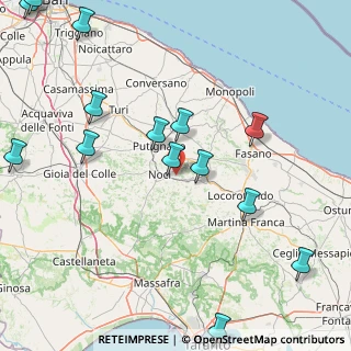 Mappa C.da Grave, 70015 Noci BA, Italia (24.88267)