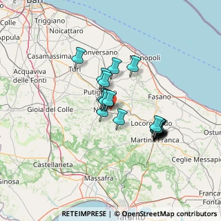 Mappa C.da Grave, 70015 Noci BA, Italia (11.9015)