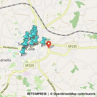 Mappa Via Saragat, 70029 Santeramo In Colle BA, Italia (0.96545)