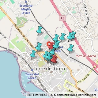 Mappa Via Moro Aldo, 80059 Torre del Greco NA, Italia (0.324)