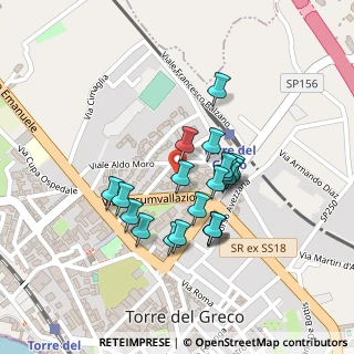 Mappa Via Moro Aldo, 80059 Torre del Greco NA, Italia (0.1935)