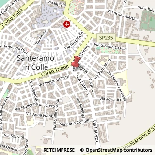 Mappa Via Laterza, 6, 70029 Santeramo In Colle BA, Italia, 70029 Santeramo in Colle, Bari (Puglia)