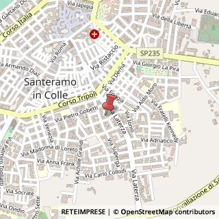 Mappa Via San Domenico, 24, 70029 Santeramo in Colle, Bari (Puglia)