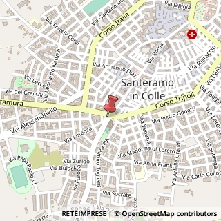 Mappa 70029 Santeramo In Colle BA, Italia, 70029 Santeramo in Colle, Bari (Puglia)
