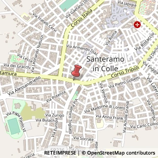 Mappa Via Altamura, 17 /a, 70029 Santeramo in Colle, Bari (Puglia)