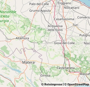 Mappa 70023 Gioia Del Colle BA, Italia (16.4665)