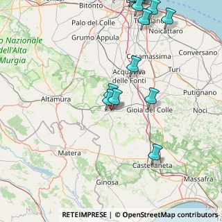 Mappa Via Liguria, 70029 Santeramo in Colle BA, Italia (26.14)