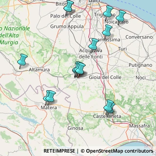 Mappa Via Liguria, 70029 Santeramo in Colle BA, Italia (18.20267)