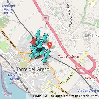 Mappa Viale Diaz, 80059 Torre del Greco NA, Italia (0.3315)