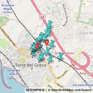 Mappa Viale Diaz, 80059 Torre del Greco NA, Italia (0.315)