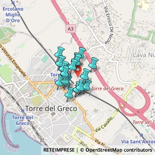 Mappa Viale Diaz, 80059 Torre del Greco NA, Italia (0.247)