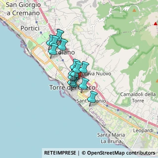 Mappa Viale Diaz, 80059 Torre del Greco NA, Italia (1.25188)