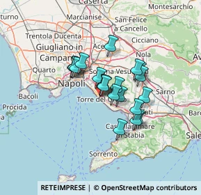 Mappa Viale Incisori, 80059 Torre del Greco NA, Italia (9.4555)