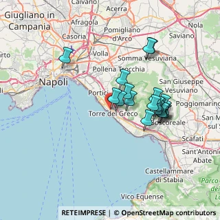 Mappa Viale Incisori, 80059 Torre del Greco NA, Italia (6.72158)