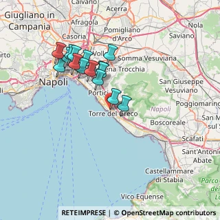 Mappa Viale Incisori, 80059 Torre del Greco NA, Italia (7.07733)