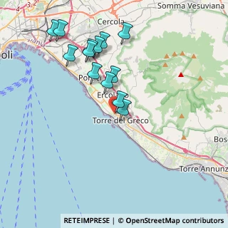 Mappa Viale Incisori, 80059 Torre del Greco NA, Italia (4.09538)