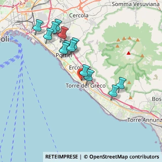 Mappa Viale Incisori, 80059 Torre del Greco NA, Italia (4.06846)